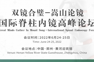 Great Minds Gather In Mount Song - International Spinal Endoscopy Forum