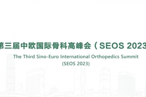 第三屆中歐國際骨科高峰會(huì)（SEOS 2023）
